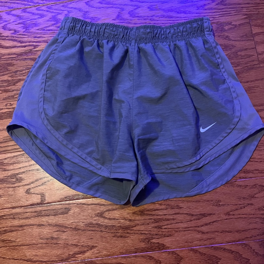 Nike Blue Athletic Shorts with Moisture-Wicking Fabric